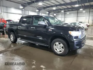 2013 Toyota Tundra Limited with VIN 5TFHW5F17DX284934, listed as a Copart auction lot 57240565 with 180,612 mi miles and Salvage title. Bid and sale history available at DreamBid. Image 4.