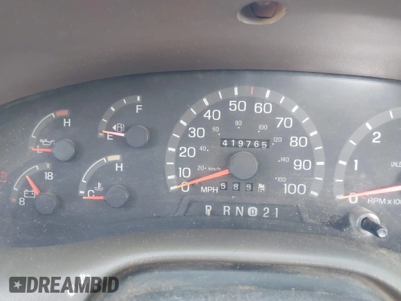 1997 Ford F-150 with VIN 1FTDF1766VNA20506, listed as a IAAI auction lot 42621475 with 419,765 mi miles and . Bid and sale history available at DreamBid. Image 7.