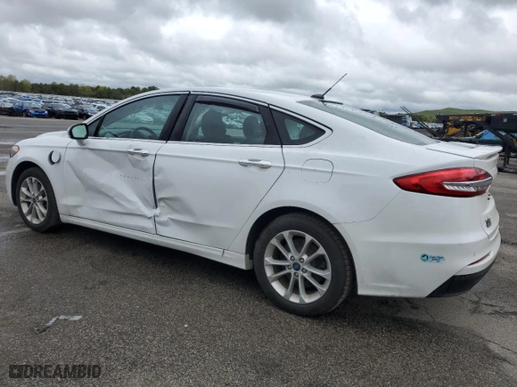 2020 Ford Fusion Plug-In Hybrid Titanium with VIN 3FA6P0SU1LR158525, listed as a Copart auction lot 53678044 with 78,333 mi miles. Bid and sale history available at carsss.com. Image 2.