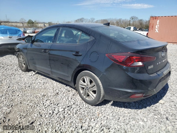 2020 Hyundai Elantra SEL with VIN 5NPD84LF7LH575897, listed as a Copart auction lot 46955585 with 123,032 mi miles and Salvage Title. Bid and sale history available at carsss.com. Image 2.
