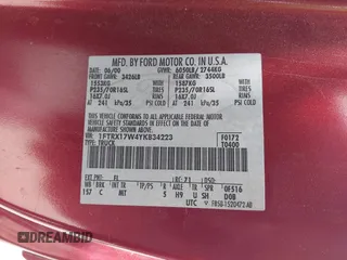 2000 Ford F-150 XL с VIN 1FTRX17W4YKB34223, выставлен на аукционе IAAI как лот 42744499 с пробегом 153 163 миль миль и . История ставок и продаж доступна на DreamBid. Изображение 9.
