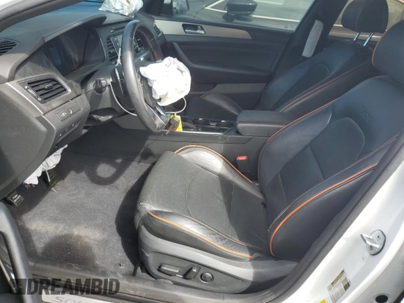 2015 Hyundai Sonata Sport with VIN 5NPE34AB3FH091362, listed as a Copart auction lot 45514825 with 118,809 mi miles and Salvage Title. Bid and sale history available at carsss.com. Image 7.