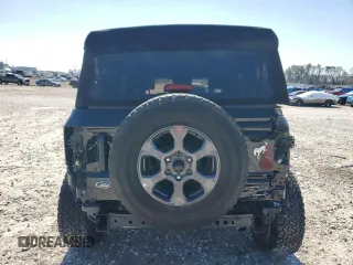 2022 Ford Bronco with VIN 1FMDE5BH6NLB01029, listed as a Copart auction lot 45603155 with 98,385 mi miles and Salvage Title. Bid and sale history available at DreamBid. Image 6.
