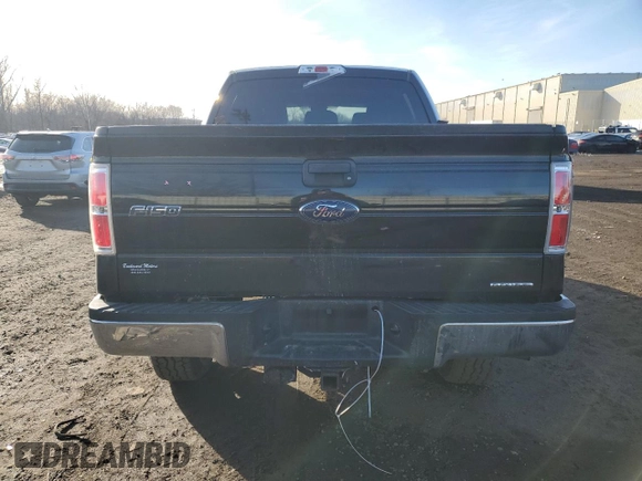 2012 Ford F-150 XL with VIN 1FTEW1CM2CFB29092, listed as a Copart auction lot 43718415 with 165,364 mi miles and Salvage Title. Bid and sale history available at carsss.com. Image 6.