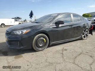 2020 Subaru Impreza Sport with VIN 4S3GKAM65L3610010, listed as a Copart auction lot 72472574 with 37,015 mi miles and Salvage Title. Bid and sale history available at carsss.com. Image 1.