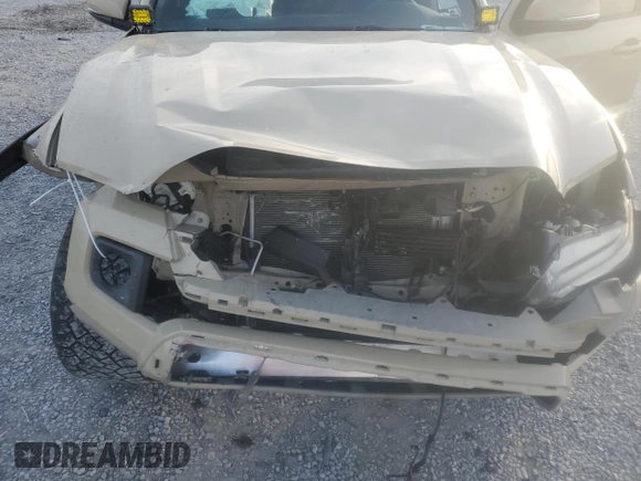 2017 Toyota Tacoma SR5 with VIN 3TMCZ5AN3HM115324, listed as a Copart auction lot 42344645 with 129,697 mi miles and Salvage Title. Bid and sale history available at carsss.com. Image 11.