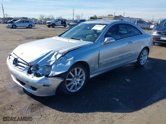 2007 Mercedes-Benz CLK-Class 3.5L with VIN WDBTJ56H27F228074, listed as a IAAI auction lot 41550113 with 129,623 mi miles. Bid and sale history available at carsss.com. Image 17.