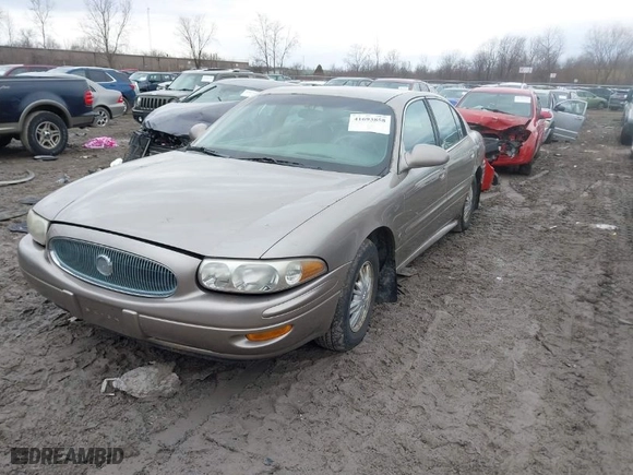 2002 Buick LeSabre Custom with VIN 1G4HP54K92U212040, listed as a IAAI auction lot 41693858 with 99463 miles. Bid and sale history available at carsss.com. Image 2.