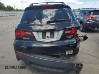 2010 Acura RDX Technology with VIN 5J8TB1H53AA007762, listed as a Copart auction lot 55919384 with 124,329 mi miles and Salvage Title. Bid and sale history available at carsss.com. Image 6.