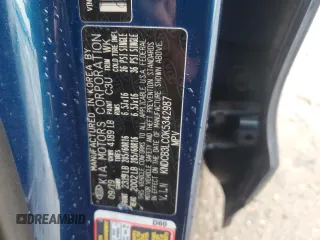 2019 Kia Niro LX with VIN KNDCB3LC0K5342987, listed as a Copart auction lot 52044555 with 82,301 mi miles and Salvage Title. Bid and sale history available at DreamBid. Image 13.