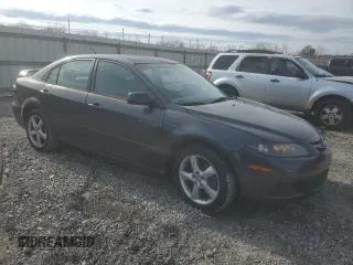 2007 Mazda 6 i Sport VE with VIN 1YVHP84C375M49651, listed as a Copart auction lot 42768905 with 187,823 mi miles and Salvage Title. Bid and sale history available at DreamBid. Image 4.