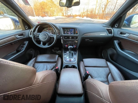 2014 Audi Q5 Premium Plus with VIN WA1DGBFP1EA075492, listed as a Copart auction lot 44250555 with 278,608 mi miles and Clean Title. Bid and sale history available at carsss.com. Image 9.
