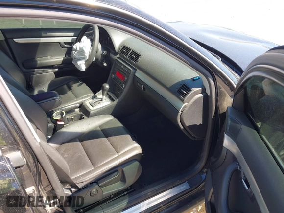 2008 Audi A4 2.0T with VIN WAUAF78EX8A017337, listed as a IAAI auction lot 41826061 with 272,990 mi miles. Bid and sale history available at carsss.com. Image 5.