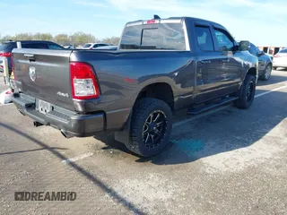 2021 Ram 1500 Big Horn with VIN 1C6SRFBT3MN741025, listed as a IAAI auction lot 41899873 with 46,530 mi miles. Bid and sale history available at carsss.com. Image 4.