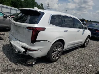 2020 Cadillac XT6 FWD Premium Luxury with VIN 1GYKPCRSXLZ183458, listed as a Copart auction lot 51249275 with 73,177 mi miles and Salvage Title. Bid and sale history available at carsss.com. Image 3.
