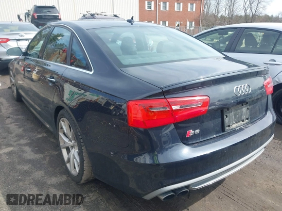 2013 Audi S6 Prestige with VIN WAUF2AFC6DN081829, listed as a IAAI auction lot 41785814 with 127,935 mi miles. Bid and sale history available at carsss.com. Image 3.