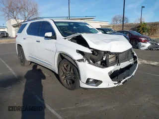 2018 Chevrolet Traverse Premier with VIN 1GNERKKW2JJ226309, listed as a IAAI auction lot 41680150 with 56,245 mi miles. Bid and sale history available at carsss.com. Image 1.