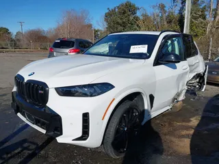 2025 BMW X5 M60i with VIN 5UX33EU09S9X35021, listed as a IAAI auction lot 41376790 with 1 mi miles. Bid and sale history available at carsss.com. Image 16.