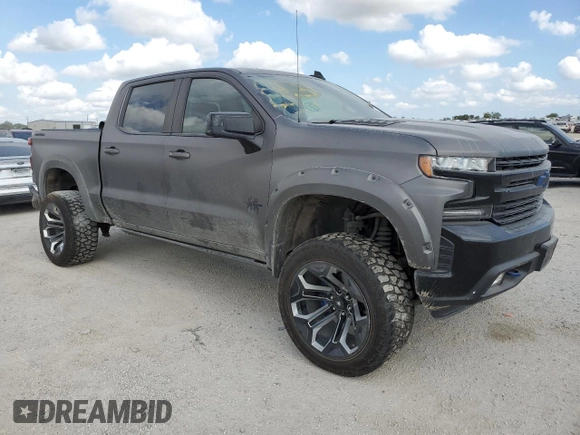 2021 Chevrolet Silverado 1500 RST with VIN 3GCUYEEL5MG170088, listed as a Copart auction lot 68691764 with 127,418 mi miles and Salvage Title. Bid and sale history available at carsss.com. Image 4.