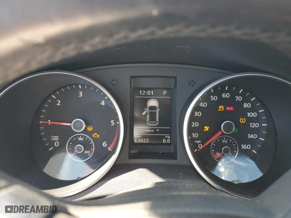 2011 Volkswagen Golf TDI with VIN WVWDM7AJ4BW161053, listed as a Copart auction lot 44912435 with 63,022 mi miles and Salvage Title. Bid and sale history available at carsss.com. Image 9.
