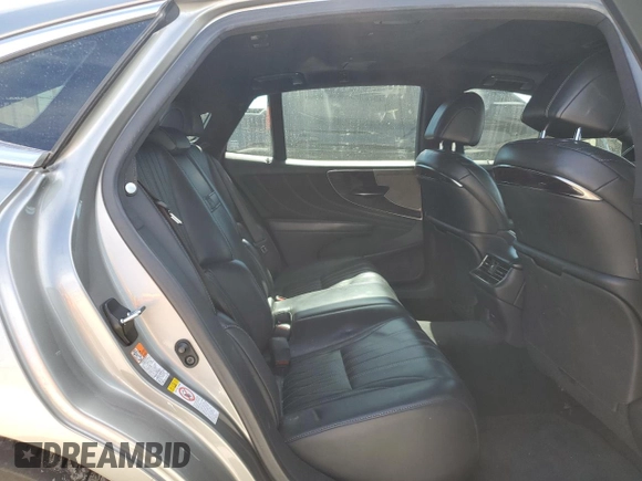 2019 Lexus LS 500 with VIN JTHB51FF8K5007357, listed as a Copart auction lot 46069445 with 78,041 mi miles and Salvage title. Bid and sale history available at DreamBid. Image 10.