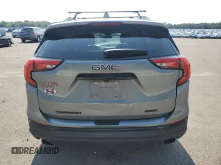 2020 GMC Terrain SLT with VIN 3GKALVEX5LL274496, listed as a Copart auction lot 63925475 with 117,439 mi miles and Salvage title. Bid and sale history available at DreamBid. Image 6.