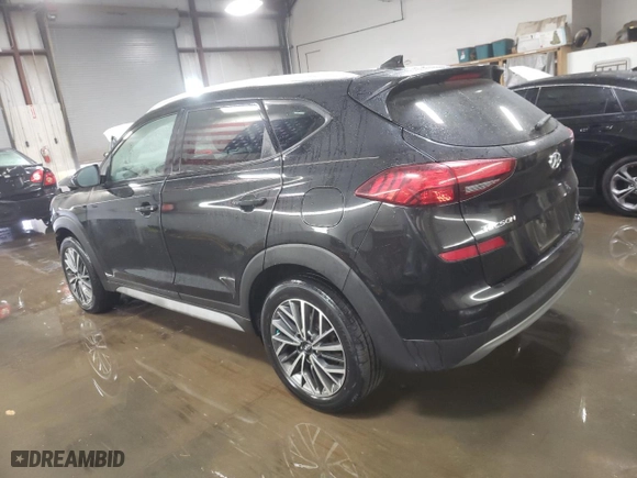 2019 Hyundai Tucson Night with VIN KM8J33AL5KU965000, listed as a Copart auction lot 78222114 with 43,044 mi miles and Salvage Title. Bid and sale history available at carsss.com. Image 2.