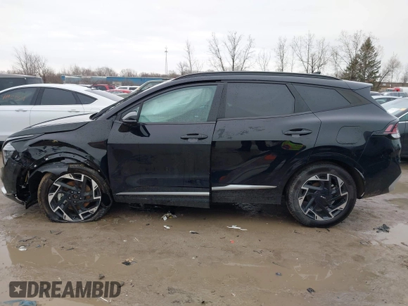 2023 Kia Sportage SX-Prestige with VIN 5XYK53AF7PG086989, listed as a IAAI auction lot 41938657 with 43,255 mi miles and . Bid and sale history available at DreamBid. Image 14.