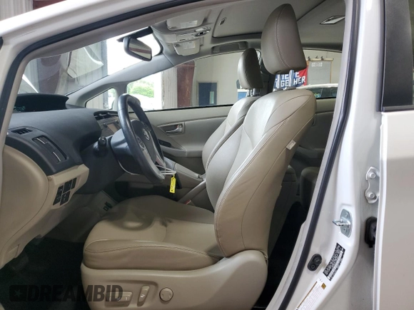 2015 Toyota Prius Four с VIN JTDKN3DU5F1889664, выставлен на аукционе Copart как лот 61120175 с пробегом 55 672 миль миль и Списание • Salvage title. История ставок и продаж доступна на DreamBid. Изображение 7.