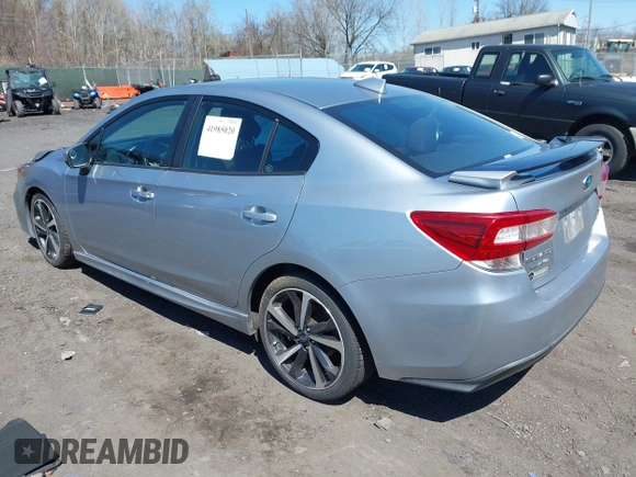 2017 Subaru Impreza Special Sports with VIN 4S3GKAL6XH3601988, listed as a IAAI auction lot 41985020 with 69,131 mi miles and . Bid and sale history available at DreamBid. Image 3.
