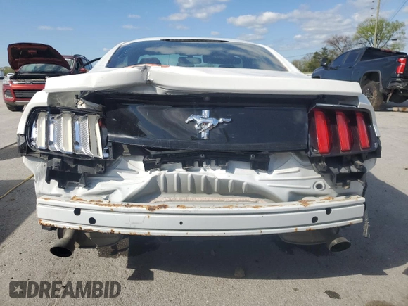 2016 Ford Mustang V6 with VIN 1FA6P8AM0G5322971, listed as a Copart auction lot 51951905 with 55,600 mi miles and Salvage Title. Bid and sale history available at carsss.com. Image 6.