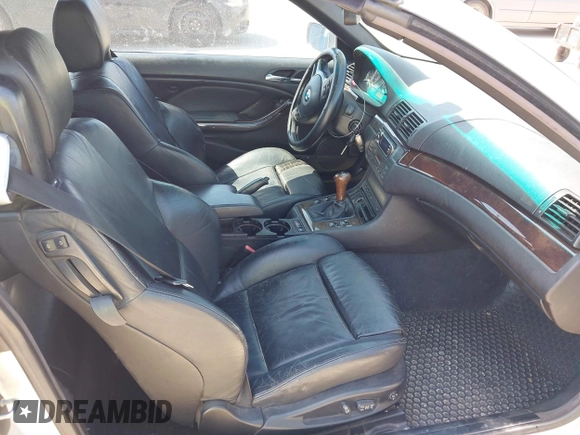 2001 BMW 3 Series 330Ci with VIN WBABS53431EV86967, listed as a IAAI auction lot 42017677 with 198,944 mi miles. Bid and sale history available at carsss.com. Image 5.