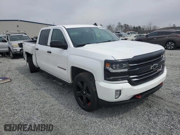 2018 Chevrolet Silverado 1500 LTZ with VIN 3GCUKSEC6JG249202, listed as a Copart auction lot 49034665 with 97,434 mi miles and Salvage Title. Bid and sale history available at carsss.com. Image 4.