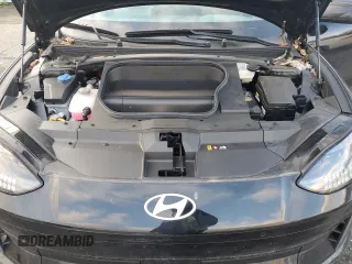 2023 Hyundai IONIQ 6 SEL with VIN KMHM34AC9PA022698, listed as a Copart auction lot 89166355 with 18,487 mi miles and Salvage Title. Bid and sale history available at carsss.com. Image 11.