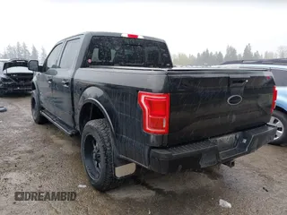 2015 Ford F-150 XLT with VIN 1FTEW1EG9FFB36102, listed as a IAAI auction lot 42008173 with 379,108 mi miles. Bid and sale history available at carsss.com. Image 3.