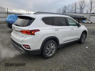 2019 Hyundai Santa Fe Ultimate with VIN 5NMS5CADXKH028355, listed as a Copart auction lot 41640215 with 75,348 mi miles and Salvage Title. Bid and sale history available at carsss.com. Image 3.