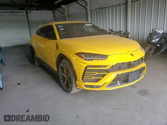 2019 Lamborghini Urus с VIN ZPBUA1ZL9KLA00879, выставлен на аукционе Copart как лот 58017485 с пробегом 23 614 миль миль и Списание • Salvage title. История ставок и продаж доступна на DreamBid. Изображение 14.
