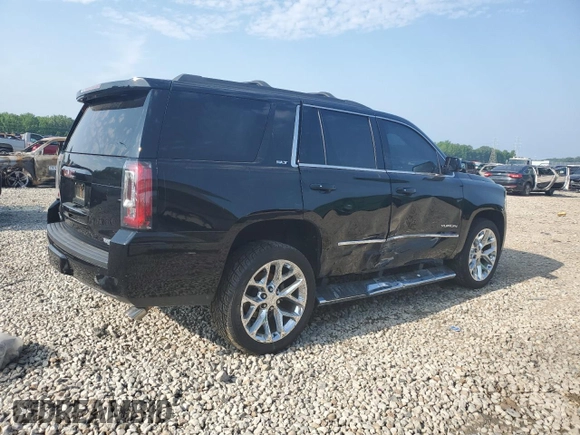 2020 GMC Yukon SLT with VIN 1GKS1BKC5LR105369, listed as a Copart auction lot 71971614 with 52,999 mi miles and Salvage Title. Bid and sale history available at DreamBid. Image 3.