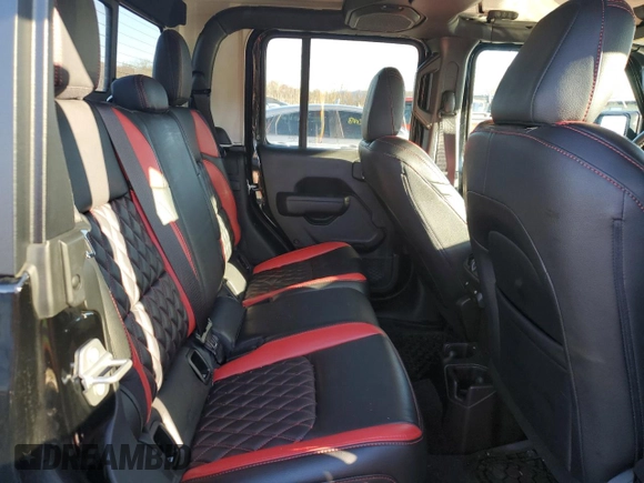2022 Jeep Gladiator Willys with VIN 1C6HJTAG3NL117386, listed as a Copart auction lot 84271684 with 9,114 mi miles and Salvage title. Bid and sale history available at DreamBid. Image 10.