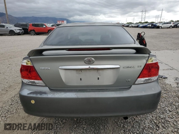 2005 Toyota Camry LE with VIN 4T1BE30K95U966890, listed as a Copart auction lot 56708695 with Not provided miles and Salvage title. Bid and sale history available at DreamBid. Image 6.