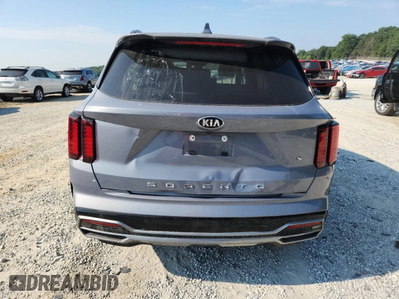2021 Kia Sorento S with VIN 5XYRL4LC8MG061222, listed as a Copart auction lot 63099145 with 68,138 mi miles and Clean title. Bid and sale history available at DreamBid. Image 6.