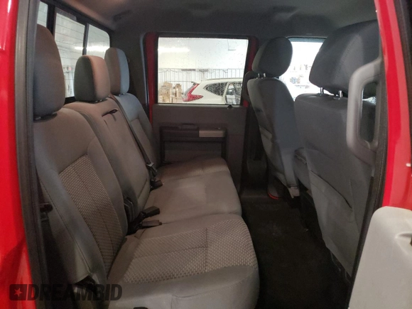 2015 Ford Super Duty F-250 SRW Lariat with VIN 1FT7W2B64FED07743, listed as a Copart auction lot 53460125 with 72,800 mi miles and Salvage Title. Bid and sale history available at carsss.com. Image 10.