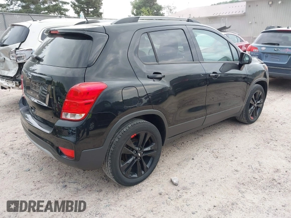 2020 Chevrolet Trax LT with VIN 3GNCJLSB8LL293414, listed as a IAAI auction lot 42714496 with 34,038 mi miles and . Bid and sale history available at DreamBid. Image 4.