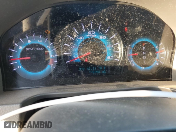 2012 Ford Fusion SE with VIN 3FAHP0HA5CR296400, listed as a Copart auction lot 43944785 with 178,382 mi miles and Salvage Title. Bid and sale history available at carsss.com. Image 9.