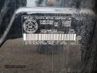 2014 Lexus IS 250 z VIN JTHCF1D25E5007029, wystawiony jako Copart lot #58652445 z przebiegiem 232 832 mil mil oraz Szkoda całkowita • Salvage title. Historia ofert i sprzedaży dostępna na DreamBid. Obrazek 13.
