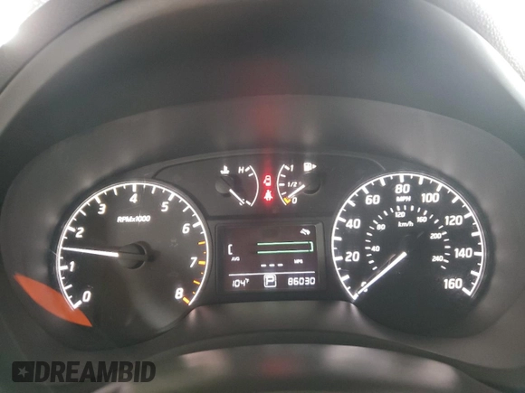 2017 Nissan Sentra S with VIN 3N1AB7AP1HY243792, listed as a Copart auction lot 60891245 with 86,030 mi miles and Salvage title. Bid and sale history available at DreamBid. Image 9.