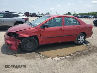 2007 Toyota Corolla CE with VIN JTDBR32E770120252, listed as a Copart auction lot 60193555 with 284,238 mi miles and Salvage title. Bid and sale history available at DreamBid. Image 1.