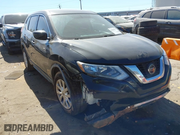 2018 Nissan Rogue S with VIN KNMAT2MTXJP551914, listed as a IAAI auction lot 41659427 with 93,000 mi miles. Bid and sale history available at carsss.com. Image 1.