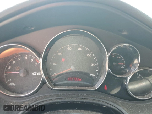 2008 Pontiac G6 z VIN 1G2ZG57N284192547, wystawiony jako Copart lot #55837495 z przebiegiem 139 793 mil mil oraz Szkoda całkowita • Salvage title. Historia ofert i sprzedaży dostępna na DreamBid. Obrazek 9.