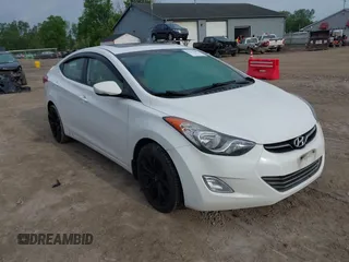 2013 Hyundai Elantra Limited z VIN 5NPDH4AEXDH407778, wystawiony jako IAAI lot #42371467 z przebiegiem 80 375 mil mil oraz . Historia ofert i sprzedaży dostępna na DreamBid. Obrazek 1.